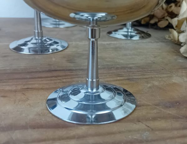 Lot de 6 coupes a glace vintages n°11586