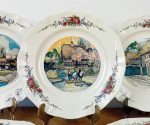 Lot de 6 assiettes plates Obernai Sarreguemines n°11589