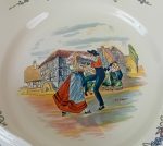 Lot de 6 assiettes plates Obernai Sarreguemines n°11589