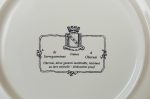 Lot de 6 assiettes plates Obernai Sarreguemines n°11589