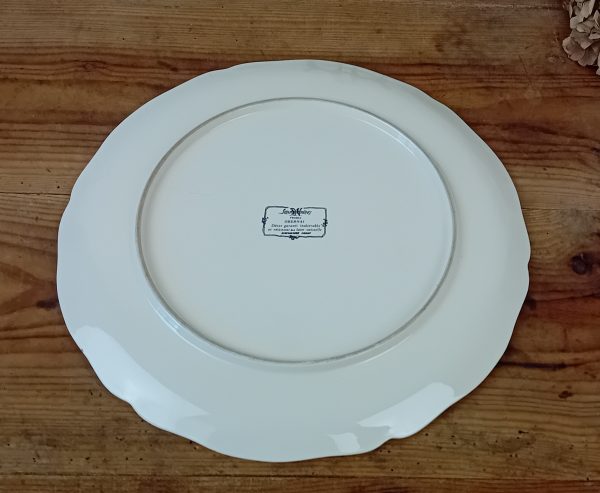 Grand plat Obernai Sarreguemines n°11606
