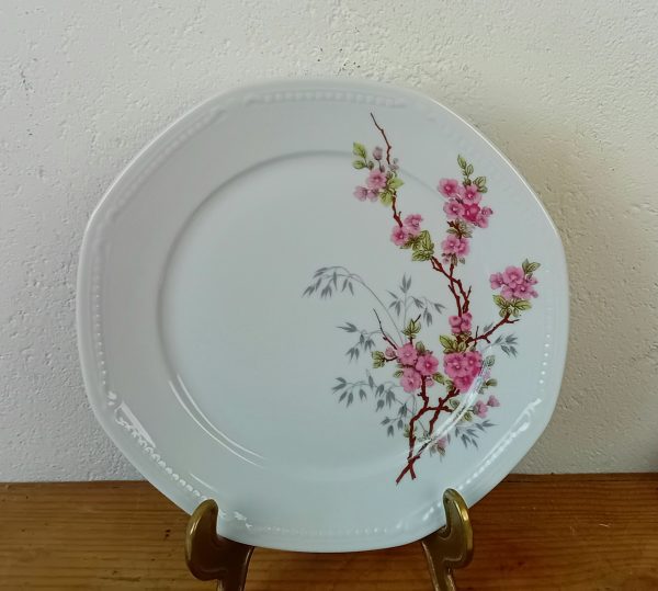 Lot de 6 assiettes a dessert en porcelaine n°11599