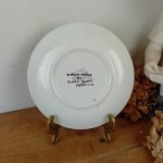 Assiette vintage / Grèce / Emaux / Pipos Rodos n°11549