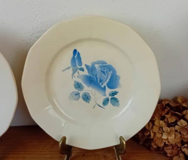 Lot de 4 assiettes vintages Digoin Sarreguemines n°11597