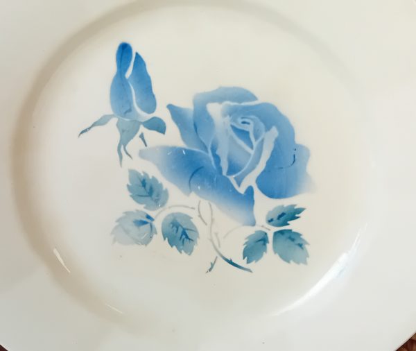 Lot de 4 assiettes vintages Digoin Sarreguemines n°11597