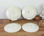 Lot de 4 assiettes vintages Digoin Sarreguemines n°11597