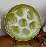 Lot de 5 assiettes a huitres vintages n°11604