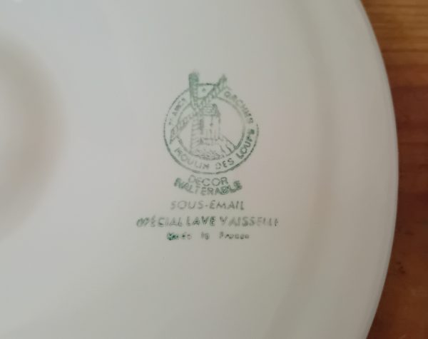 Lot de 5 assiettes a huitres vintages n°11604