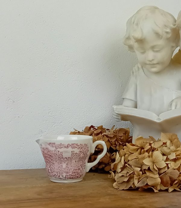 Crémier vintage en faïence anglaise n°11614