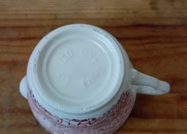 Crémier vintage en faïence anglaise n°11614