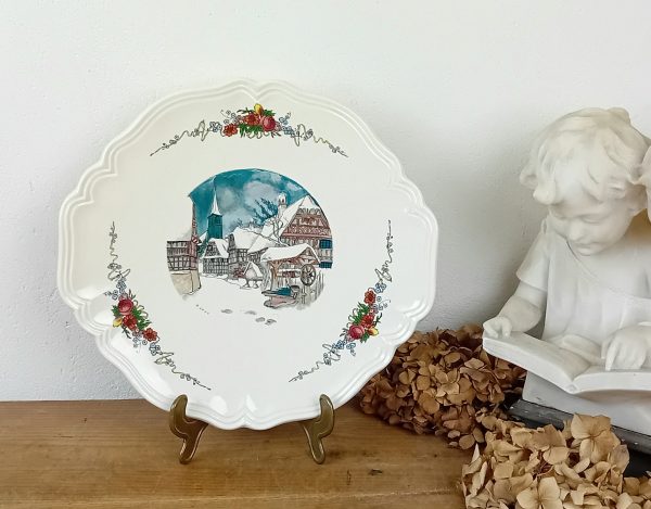 Plat a gâteaux Obernai / Sarreguemines n°11609