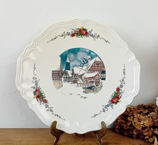 Plat a gâteaux Obernai / Sarreguemines n°11609