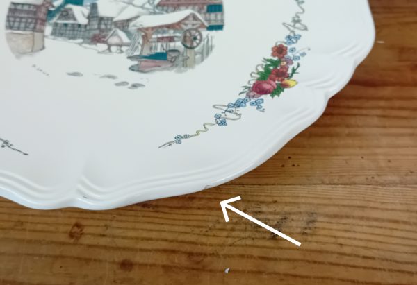 Plat a gâteaux Obernai / Sarreguemines n°11609