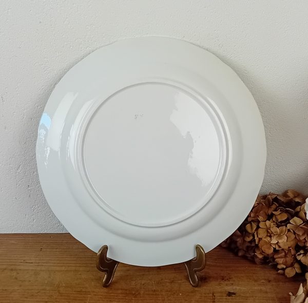 Plat vintage en faïence n°11608