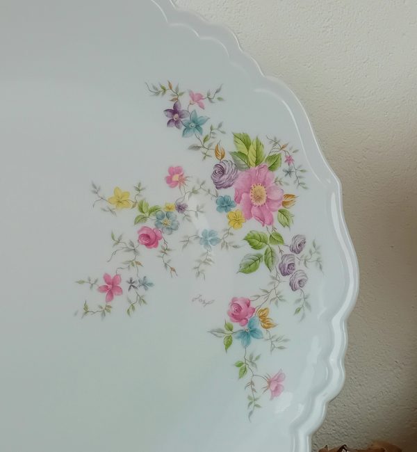 Grand plat en porcelaine de Limoges n°11612