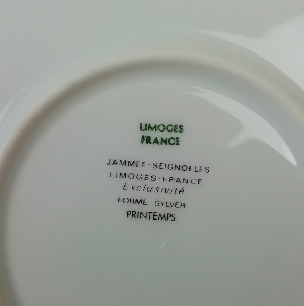 Grand plat en porcelaine de Limoges n°11612