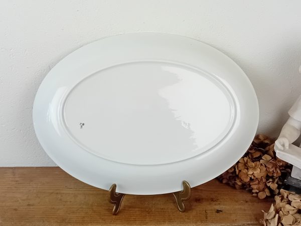 Plat ovale vintage n°11610