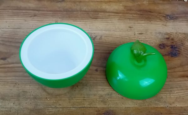 Seau a glace vintage / Pomme verte / n°11613 // Réservée a MC//