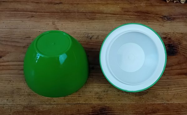 Seau a glace vintage / Pomme verte / n°11613 // Réservée a MC//