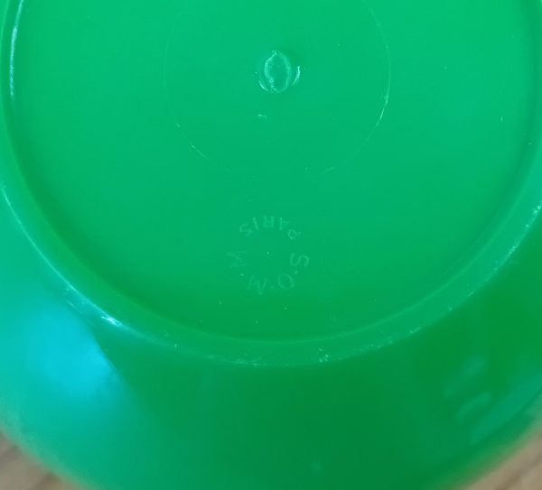 Seau a glace vintage / Pomme verte / n°11613 // Réservée a MC//