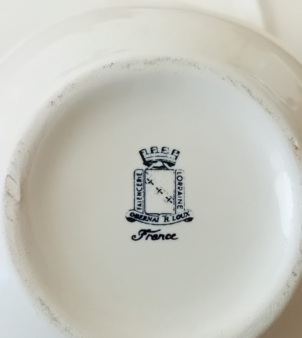 Service a thé ou chocolat Obernai Sarreguemines n°11616