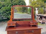 Ancienne coiffeuse / commode en acajou n°11572