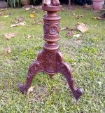 Ancienne paire de sellettes sculptée / Bretagne / n°11617