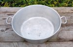 Grande bassine landaise en alu / Tournus / n°11619