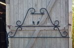 Ancienne potence de boucher en fer forgé n°11622
