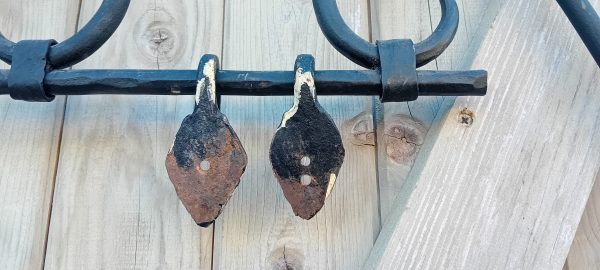 Ancienne potence de boucher en fer forgé n°11622