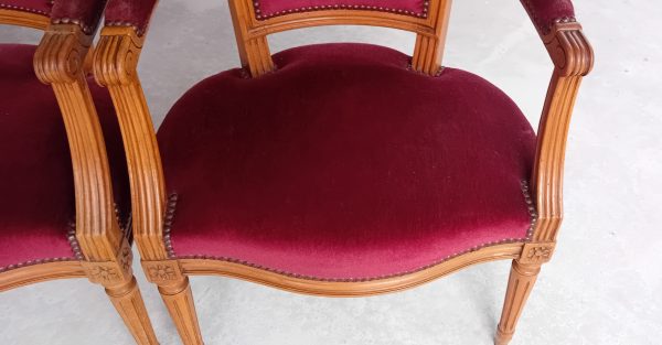 Paire de fauteuils cabriolets Louis XVI n°11623