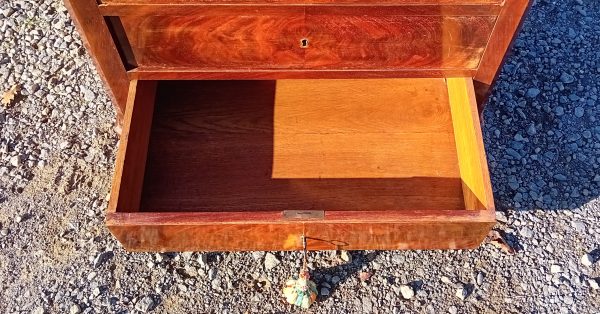 Ancienne commode Napoléon III en Acajou n°11630