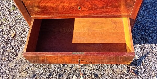 Ancienne commode Napoléon III en Acajou n°11630