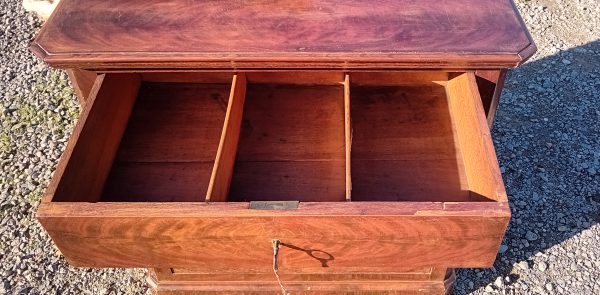 Ancienne commode Napoléon III en Acajou n°11630