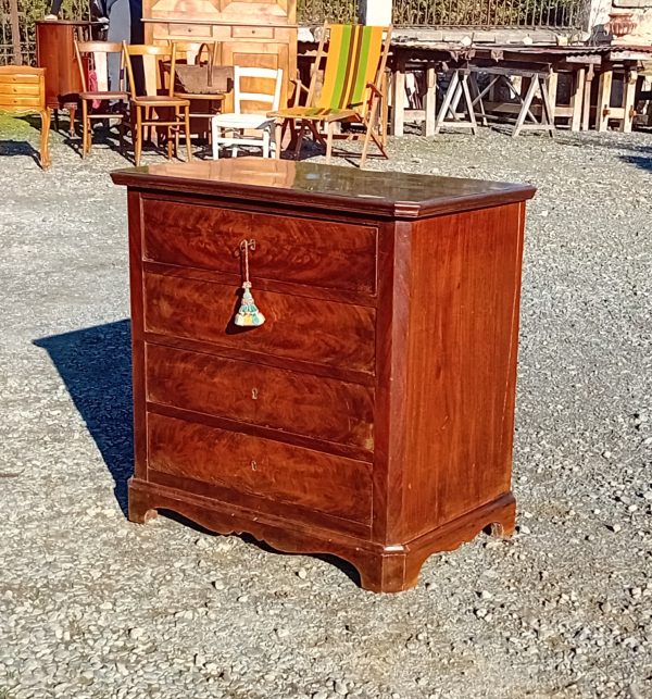 Ancienne commode Napoléon III en Acajou n°11630