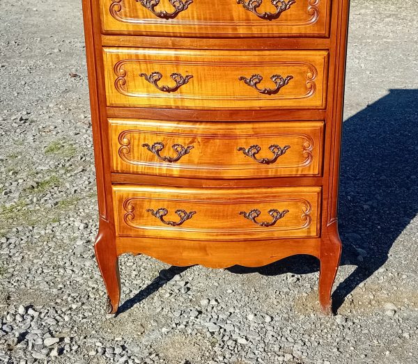 Semainier Louis XV en merisier n°11635