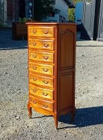 Semainier Louis XV en merisier n°11635