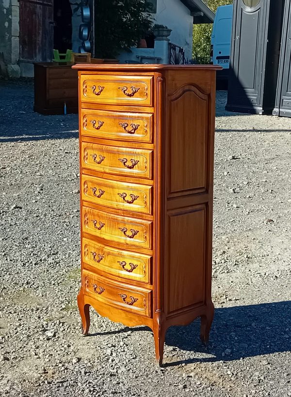 Semainier Louis XV en merisier n°11635