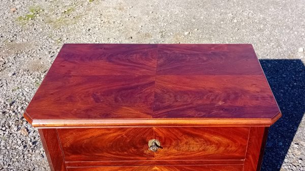 Ancienne commode Napoléon II en Acajou n°11637