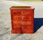 Ancienne commode Napoléon II en Acajou n°11637