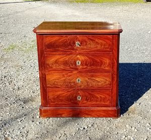 Ancienne commode Napoléon II en Acajou n°11637