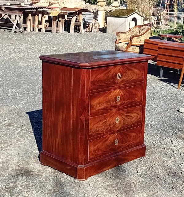 Ancienne commode Napoléon II en Acajou n°11637