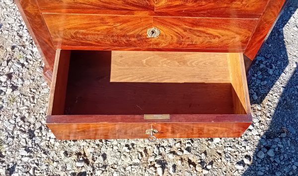 Ancienne commode Napoléon II en Acajou n°11637