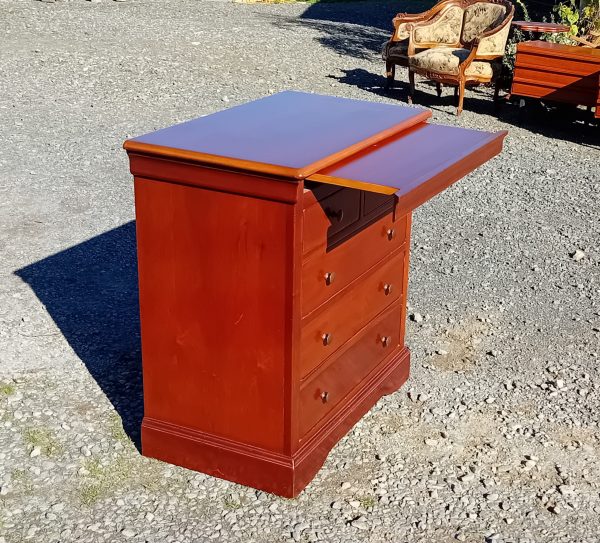 Commode Louis Philippe avec tablette n°11640