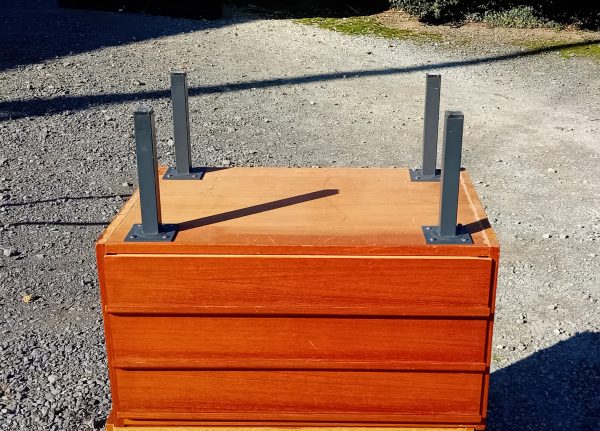 Paire de tables de nuit vintages / Scandinave / n°11641