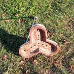 Ancien pied de parasol en fonte n°11648