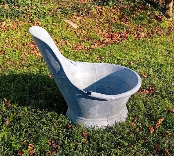 Ancienne baignoire en zinc n°11650