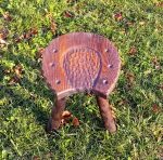 Tabouret vintage / Fer a cheval / n°11652