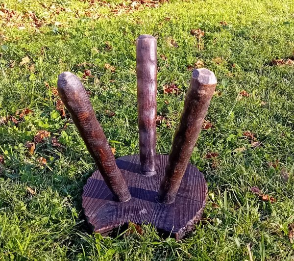 Tabouret vintage / Fer a cheval / n°11652