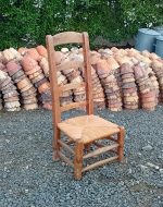 Ancienne chaise basse n°11656